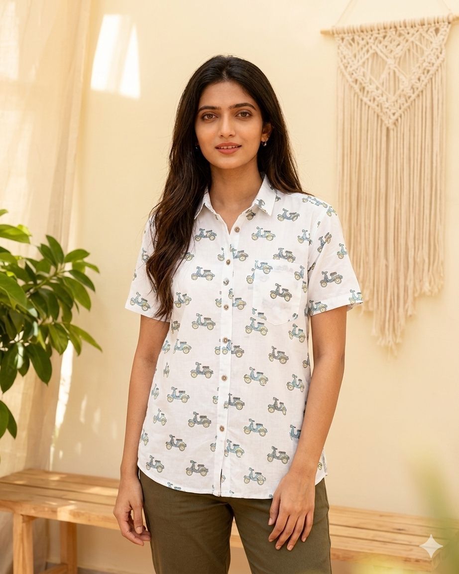 Scooter Unisex Short Sleeves Shirt