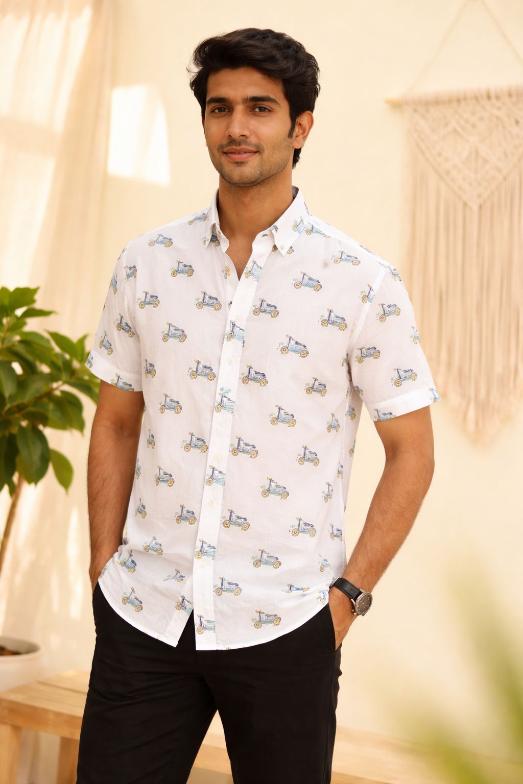Scooter Unisex Short Sleeves Shirt