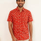 Red Dog Unisex Short Sleeves Shirt