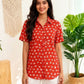 Red Dog Unisex Short Sleeves Shirt