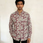 Pink Peacock  Full Sleeves Unisex Shirt