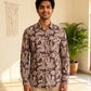 Purple Peacock  Full Sleeves Unisex Shirt