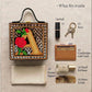 Monogram Mini Stylish  Lippan Art Handcrafted Box Sling Bag ( Fits in Flip Phone only )