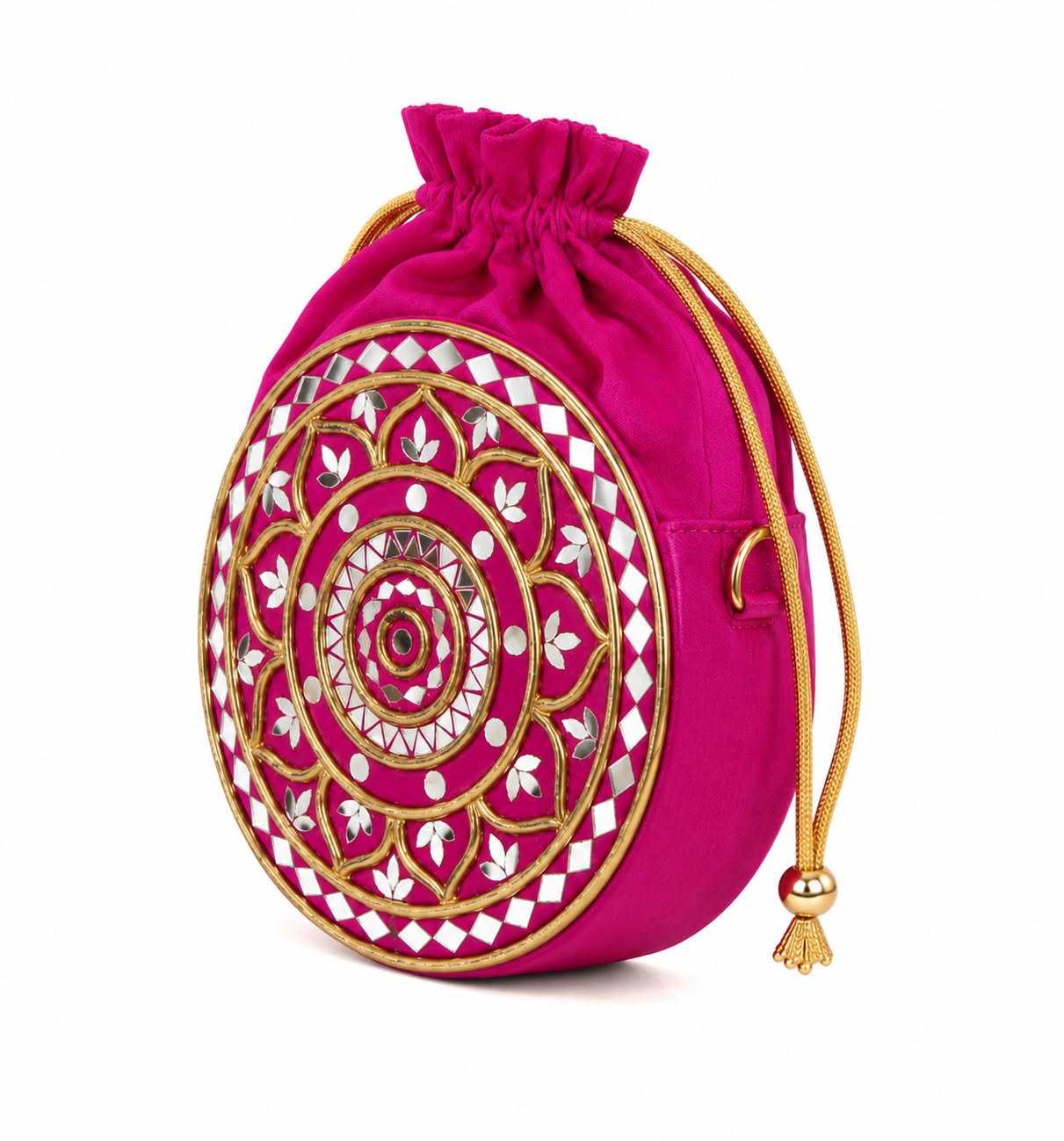 Blossom Pink Medium Mandala Lippan Art Circle Sling