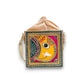 GanpatiJi Lippan Art Handcrafted Potli Square Bag