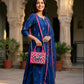 Elephant Handcrafted Lippan Art Handbag/ Sling