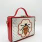 Lady Bird Rectangle Lippan Art Box Bag