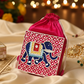Elephant Lippan Art Medium Potli Sling