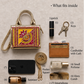 Lotus Lippan Art Handcrafted Handbag / Sling