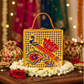 Mini Bansuri Lippan Art Box Bag