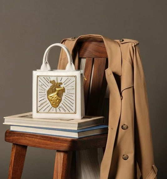 Dil Handcrafted Lippan Art Handbag/ Sling