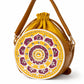 Purple Glaze Festive Lippan Art Circle Sling