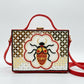 Lady Bird Rectangle Lippan Art Box Bag