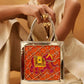 Elephant Handcrafted Lippan Art Handbag/ Sling