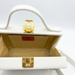 Pomegranate Lippan Art Handcrafted Rectangle Box Bag