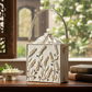 Galmour White Lippan Art Potli Sling