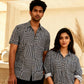 Black Stripes Unisex Short Sleeves Shirt