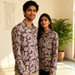 Purple Peacock  Full Sleeves Unisex Shirt