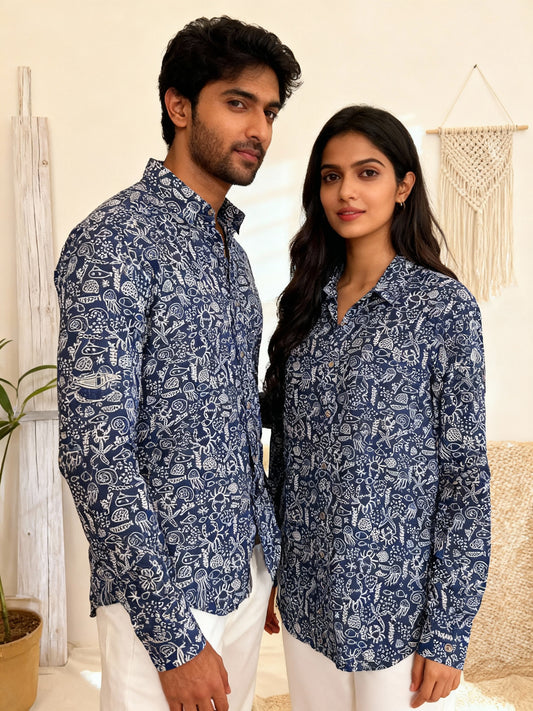 Sea Full Sleeves Unisex Shirt