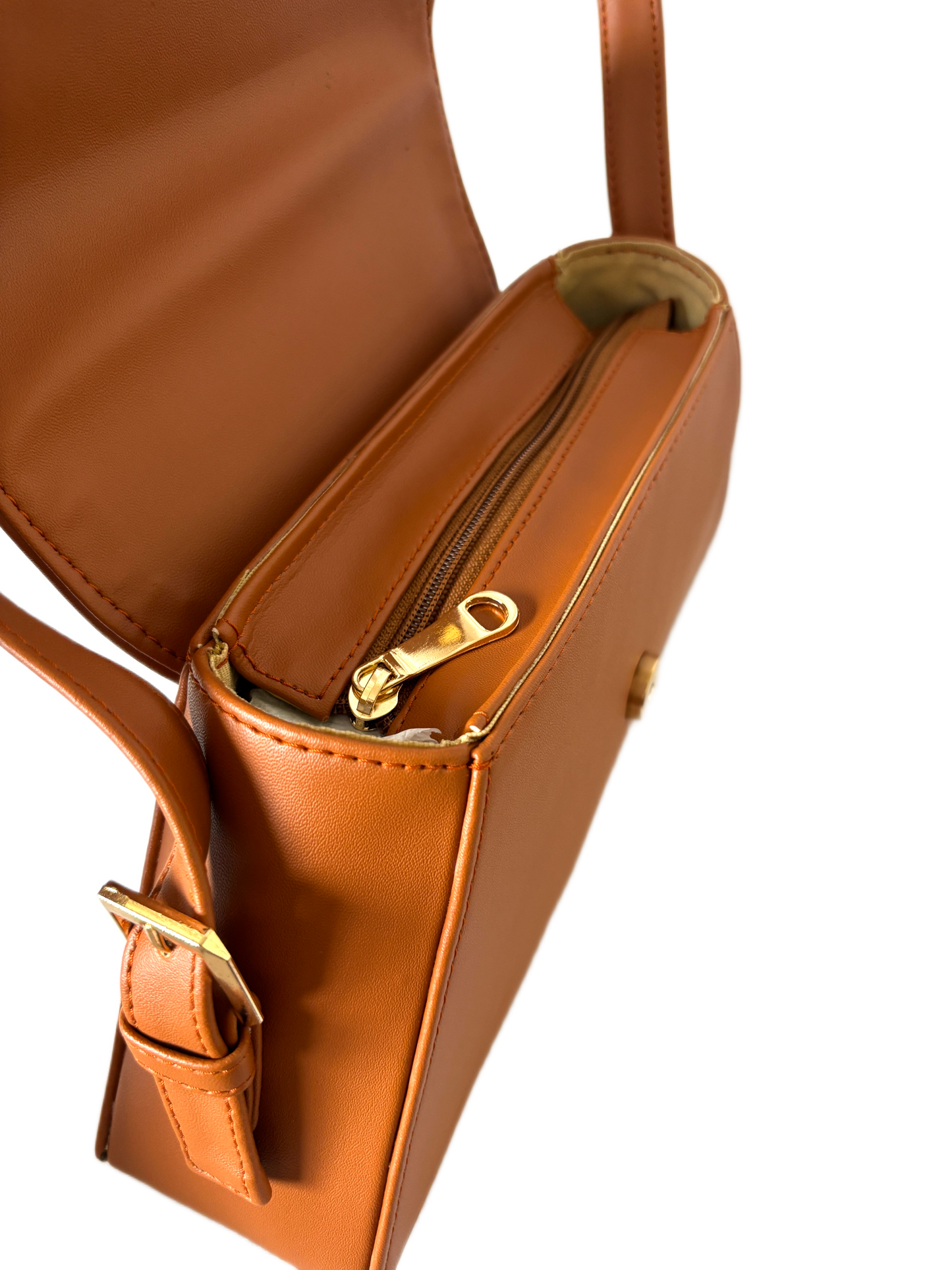 Aboli Tri-Kon Hand-painted Baguette Bag