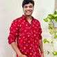 Dilwala Handcrafted Pure Bandhani Unisex Shirt