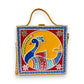 Pink Peacock Lippan Art Handcrafted Box Bag