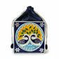 Peacock Grace Lippan Art Medium Potli Sling