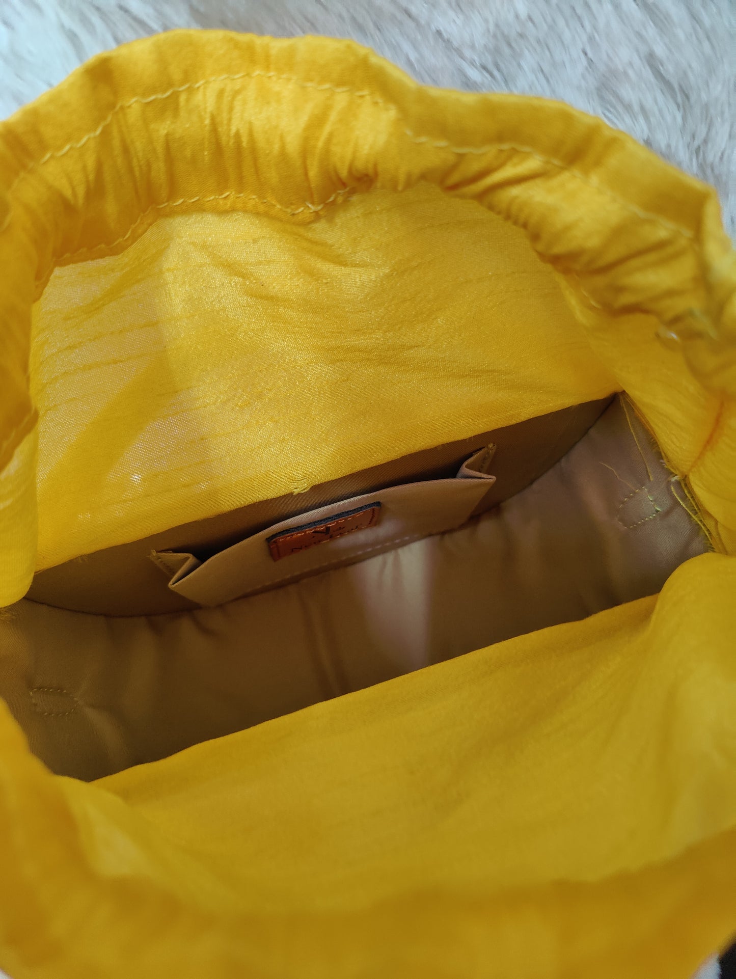 Evil Eye Semi  Circle Lippan Art Handcrafted Potli Bag with Sling