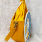 Elephant Lippan Art Handcrafted Potli Bag with Sling