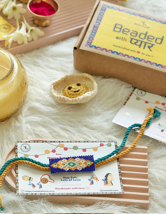 Manohar Beaded Rakhi