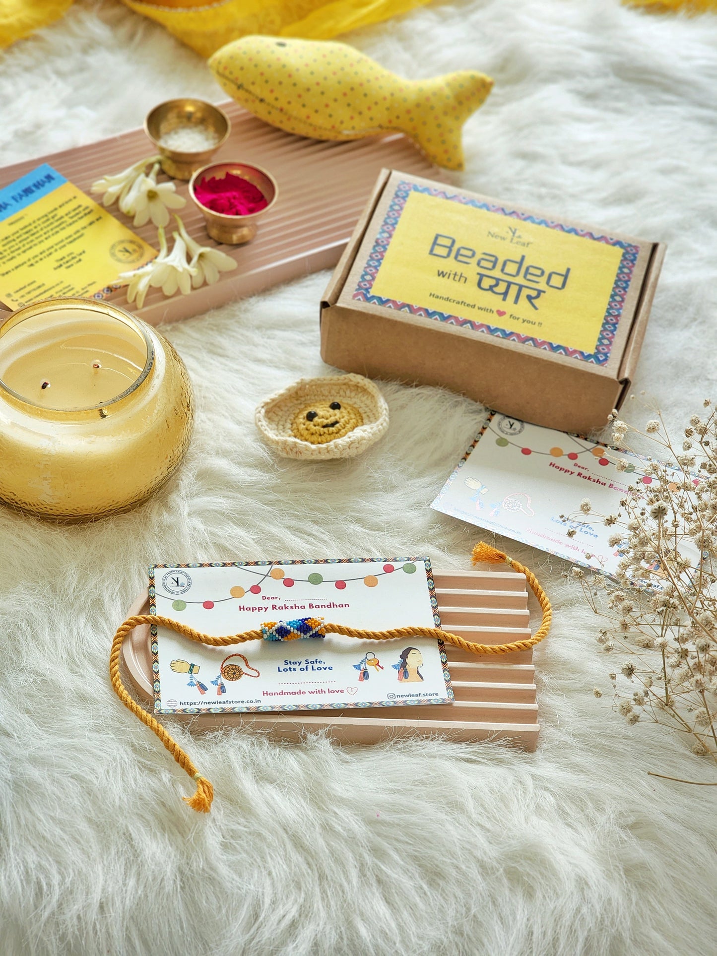 Khoobsurat Beaded Rakhi