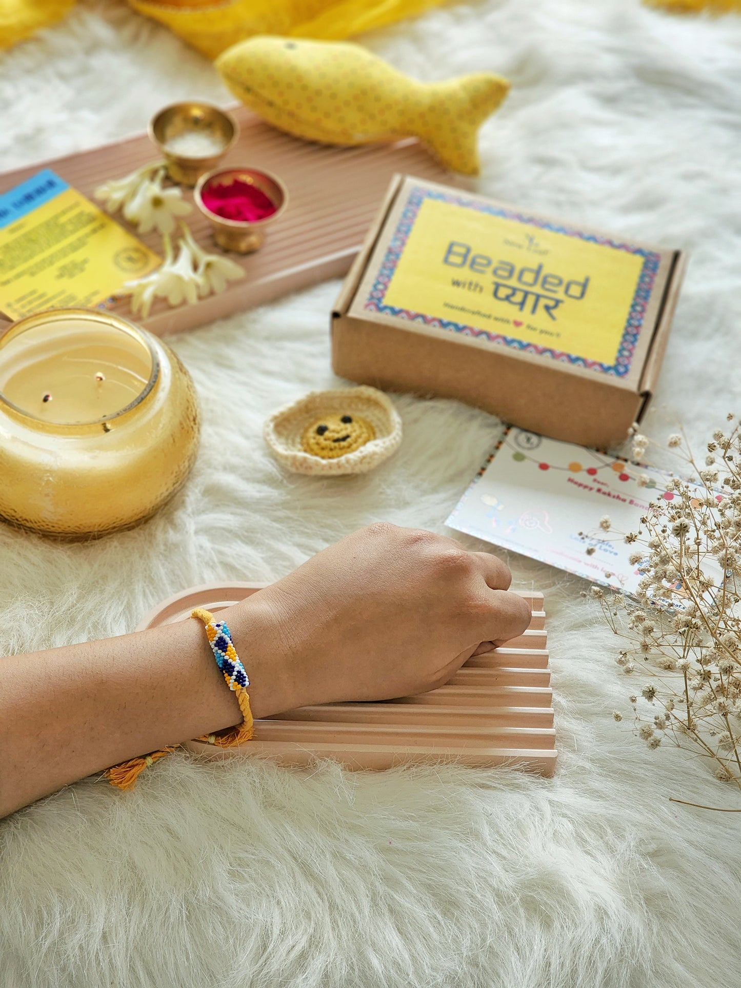 Khoobsurat Beaded Rakhi