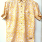 Yellow Paisley - Unisex Short Sleeves Shirt