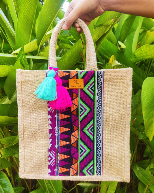 Sour but mine Jute Bag- Medium