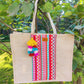 Cherry Lime Everyday Jute Bag- Large